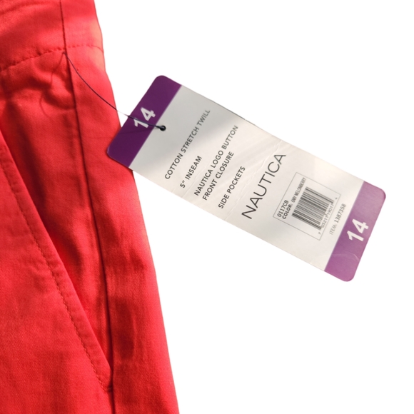 Nautica shorts women pink size 14 - Picture 7 of 15